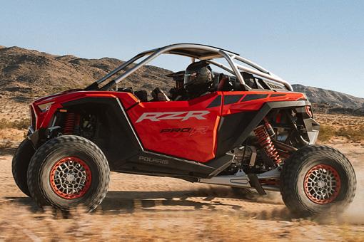 Polaris RZR 2-seat Side by Side vehicle